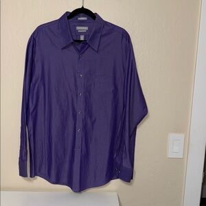 Van‎ Heusen Chambray Purple Shirt